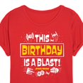 thumbnail image 3 of Star Wars - This Birthday Is A Blast - Women's Oversized Tee, 3 of 4