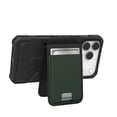 thumbnail image 4 of UAG Slim Wallet PU Vegan Leather 5 Cards Holder with Kickstand, Metropolis Magnetic Wallet Compatible with MagSafe for iPhone & Galaxy, Olive, 4 of 7
