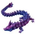 thumbnail image 4 of Adornos Dragón Cristal Con Gema Dragón Impreso en 3D Regalo Hecho A Mano (huevo Dragón en Miniatura Dragón 8 5 Cm Dragón 22 Cm) (violeta Láser) Juego Color Púrpura Láser 8 5 Cm 10 Lotes Mínimos, 4 of 9