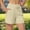 Shorts for Women Summer-Khaki, variant on Guieoi Shorts for Women Plus Size Summer Running Shorts with Pockets, Side Zippers, and Elastic Waistband Army Green 0 M