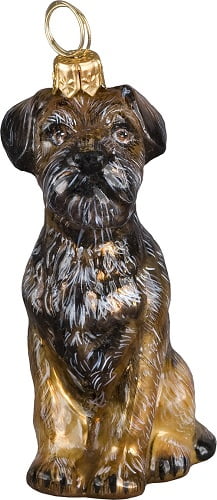 border terrier ornament