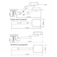 thumbnail image 5 of Naierhg 1 Set Computer Arm Support Ergonomic Protective Adjustable Computer Mouse Armrest Silver Ordinary paragraph, 5 of 8