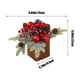 thumbnail image 4 of Hogar y cocina, Decoración del hogar, Mini árbol de Navidad de 25 cm, árbol de Navidad de escritorio, decoración para festivales, escaparate, combinado con luces de cadena para realzar el ambiente fes, 4 of 6