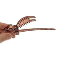 thumbnail image 5 of Unique Bargains 1 Pc Fashion Six-Petal Flower Hair Clips Hairdo Clip Brown, 5 of 5