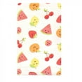 thumbnail image 7 of Hudson Baby Infant Girl Cotton Flannel Burp Cloths, Cute Fruit, One Size, 7 of 7