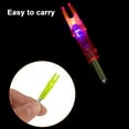 thumbnail image 3 of sunsanly 4Pcs Lighted Nocks Ultra-Bright High Visibility Easy to Install Universal Fit Arrows Archery Hunting Luminous Nocks Accessories, 3 of 8