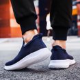 thumbnail image 4 of jjayotai Men Shoes Clearance Sale Couple Woven Breathable Casual Shoes Ultra Light Hollow Soft Bottom Mesh Shoes Rollbacks, 4 of 6