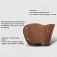thumbnail image 6 of Walbest Car Seat Neck Pillow Comfortable Car Seat Pillow Memory Foam headrest Head Pillow Cushion Relieve Neck Pain & Muscle Tension Suitable for Car Seat & Office Chair (Black), 6 of 7