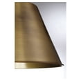 thumbnail image 3 of Savoy House 7-131-1-322 Alden 1 Light Pendant in Warm Brass Finish (18"W x 34"H), 3 of 5