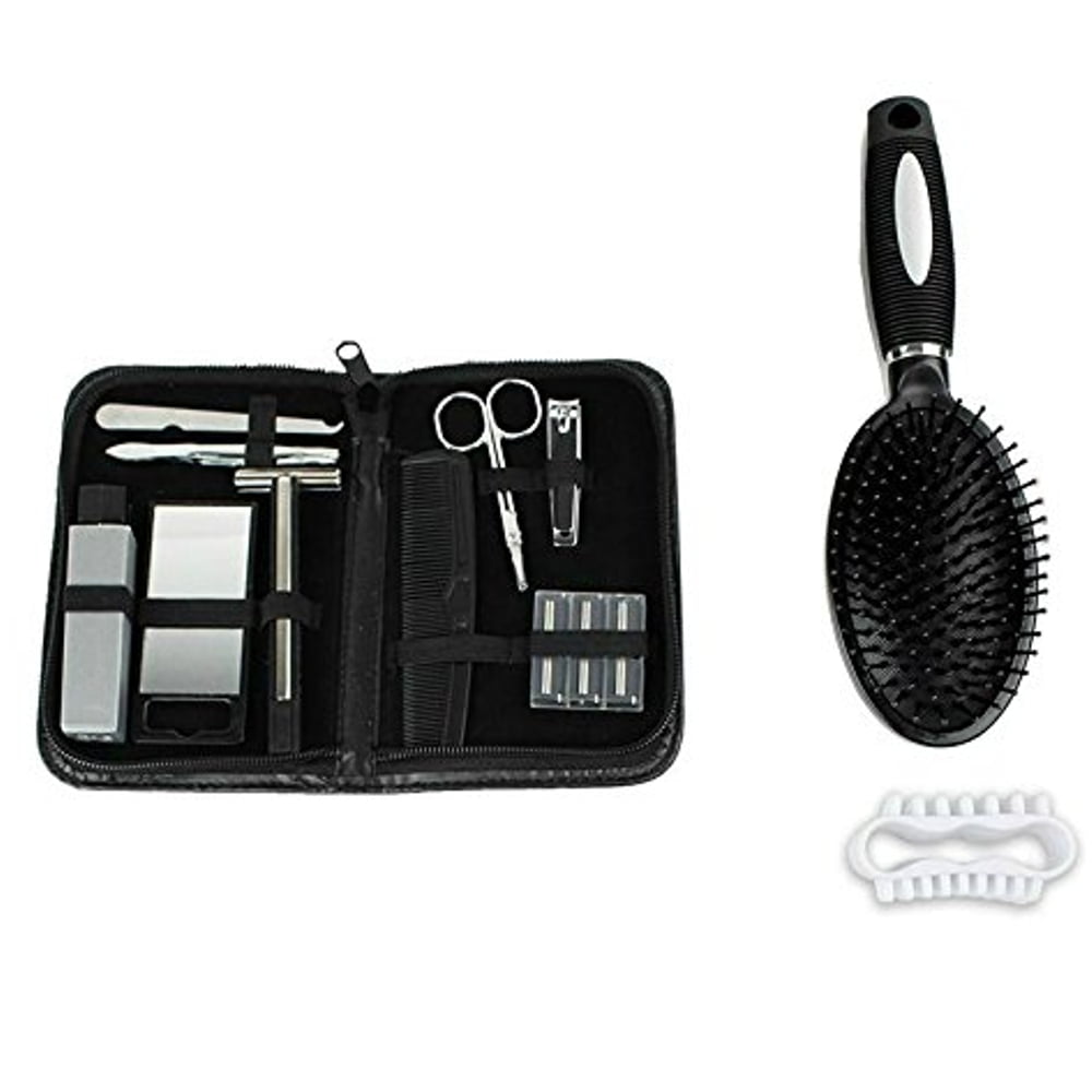 Travel Grooming Men's 13 Piece Travel Kit Home Salon Grade Tools