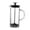 Black, variant on French Maker 16 Ounce Easy Pot Milk Frother for