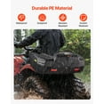 thumbnail image 4 of VEVOR ATV Rear Storage Box Lounger 95L Waterproof ATV Cargo Box with Seat & Backrest, 4 of 9