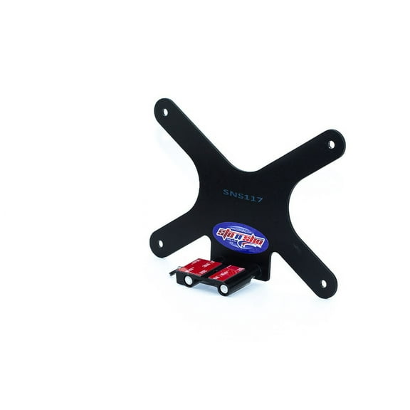 STO N SHO Front License Plate Bracket Compatible with 2017-2020 BMW X5 35i non M Sport (Upper Mount) (SNS117)