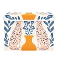 thumbnail image 7 of Yayeee Collapsible Cube Storage Bin with Lid Fabric Closet Decorative Basket with Handles, Leopards Leaves, 7 of 7