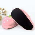 thumbnail image 2 of Vjnyvs Women's Winter Warm Slippers Cute Comfortable Strawberry Slippers Kawaii Fruit Fuzzy Plush Slipper Warm Cotton Slippers Indoor Home Cotton Slippers, 2 of 7
