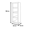 thumbnail image 5 of Librero Omara Nogal - Kessa Muebles, 5 of 5