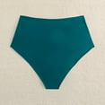 thumbnail image 5 of Seductiva Womens Underwear Cotton Hipster Panties Bikini Bottoms Women's High Waist Swimming Shorts Lightweight Bikini Bottoms Retro Ruched Comfortable Soft Bikini Bottom Swimsuits Soft Briefs 1PC, 5 of 5