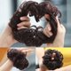 thumbnail image 3 of Moños de pelo rizado con ondas elásticas, extensiones de cabello coletero, moño para mujeres y niñas，8 piezas LingWen 1327537064404, 3 of 5