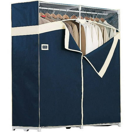 Rubbermaid Portable Garment Closet 60 In Navy Walmart Com