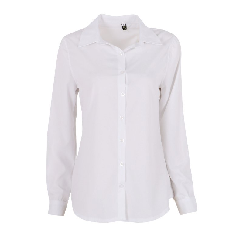 Women's White Button Down Shirts