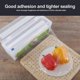 thumbnail image 2 of Refillable Plastic Film Dispenser with Sliding Cutter, Clear Food Wrap Storage Box, Kitchen Gadgets, 2 of 4