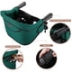 thumbnail image 4 of Silla con gancho, diseño seguro y de carga alta, almacenamiento plegable y clip de fijación apretado en la silla alta de mesa, cojín de asiento extraíble, se fija a la silla de mesa rápida (verde oscu, 4 of 5