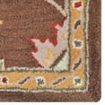 thumbnail image 6 of Rugsotic Carpets Hand Tufted Wool Eco-Friendly Area Rugs - 5'x8', Rectangle, Brown, Modern Contemporary Design, High Pile Handmade Anti Skid Rugs for Living Room, Bed Room (K00233), 6 of 7