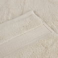thumbnail image 6 of BNM Solid Zero Twist Cotton 3 Piece Towel Set, Ivory, 6 of 11