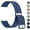 Navy Blue, variant on 20mm 22mm Watch Bands Stainless Steel Metal Quick Release Replacement Wristband Straps for Men Women