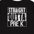 thumbnail image 4 of Inktastic Straight Outta Pre-K Boys or Girls Long Sleeve Toddler T-Shirt, 4 of 5
