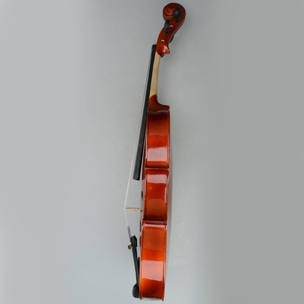 Ktaxon 15" Acoustic Viola Set for Beginner with Case, Bow and Rosin, Nature