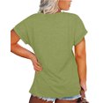 thumbnail image 5 of XCHQRTI Be Kind Womens Shirt Plus Size Graphic Tees Short Sleeve O Neck Summer Casual T Shirt, 5 of 7