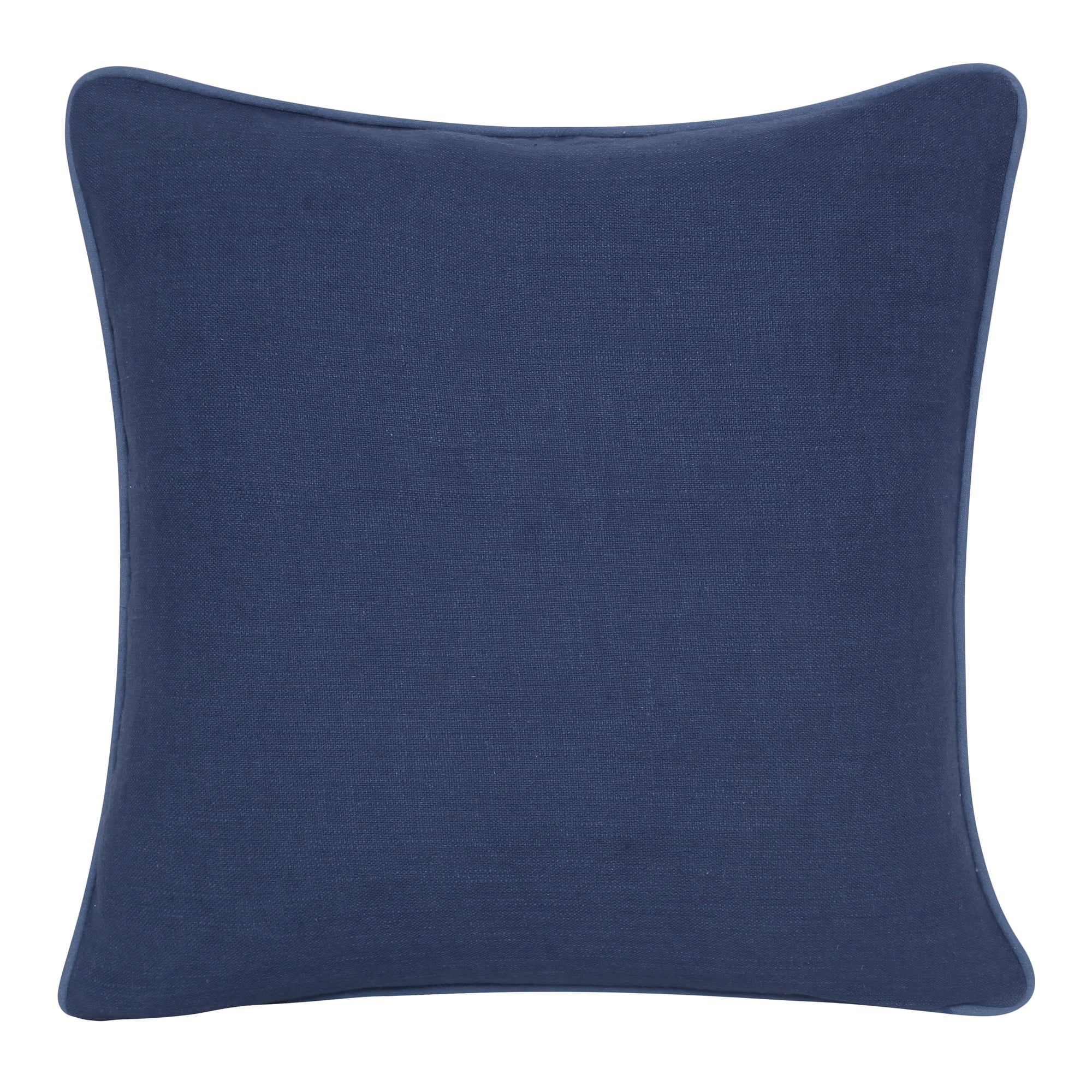 Ox Bay Gadish Animal Transitional Cotton Hand Woven Throw Pillow, Coral Red/Ensign Blue, 20" x 20"
