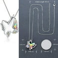 thumbnail image 4 of Regalos con Cristales Joyas de Cristal Piedra de Nacimiento para Mujeres Collar Collares Colgantes, 4 of 6