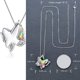 thumbnail image 4 of Regalos con Cristales Joyas de Cristal Piedra de Nacimiento para Mujeres Collar Collares Colgantes, 4 of 6