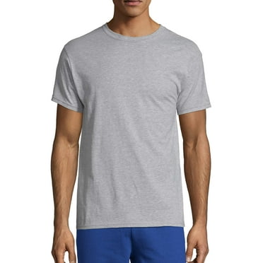 Hanes Men's and Big Men's Authentic Short Sleeve Tee, Up To Size 6XL ...
