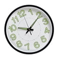 thumbnail image 1 of Reloj de pared luminoso, reloj de pared redondo, 1 of 8