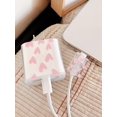 thumbnail image 1 of 2pcs/Set Pink Heart Shape Charging Head Protector For Apple Original 18w Soft Case And 20w Transparent Hard Case, 1 of 5