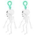 thumbnail image 3 of 2 unids Halloween Skeleton Pull Spoof Spofs Spooky Skull Skeleton Niños Juguetes, 3 of 7