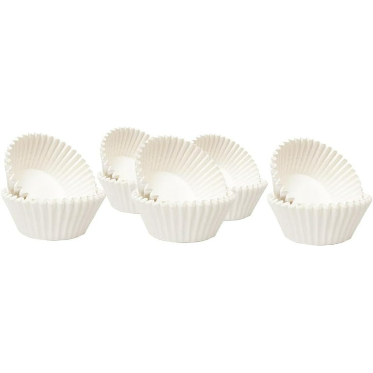 Jumbo Large Muffin Cups Paper Liners - MADE IN USA - Fluted Cupcake Holder  Cups for Baking - Food-Grade, Odorless, Non-Stick, Quick-Release wrappers 