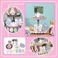 thumbnail image 4 of Decorative Tiered Tray Ornament Festive Spring Home Centerpiece Display Tabletop Decoration for Easter Holiday Seasonal Celebrations Unique Modern Classic Idea, 4 of 4