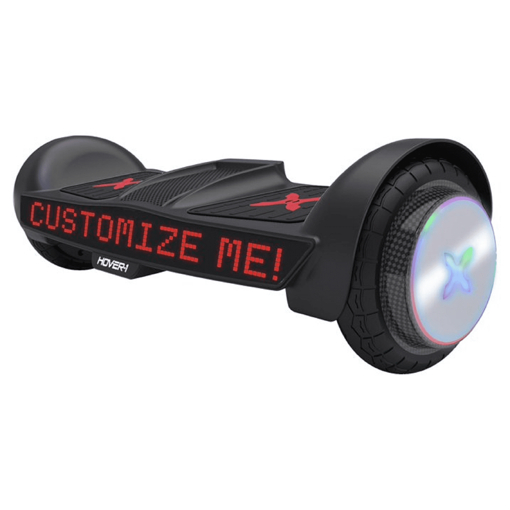 Hover 1 My First Hoverboard for Children 80 lbs Max Weight LED Headlights Black Walmart