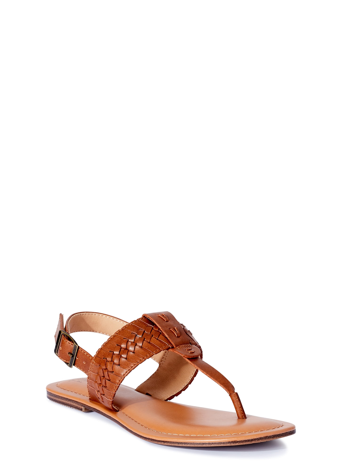 time and tru floral sandals