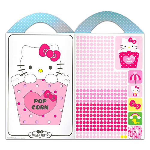 hello kitty stickers travel activity set with over 2000 stickers and 12 activity pages plus bonus reward sticker hello kitty party supplies walmart com