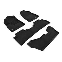 3D MAXpider All-Weather Carpeted Floor Mats Custom Fit for 2014-2020 Acura MDX Car Floor Liners Elegant Series (1ST 2ND 3RD Row)