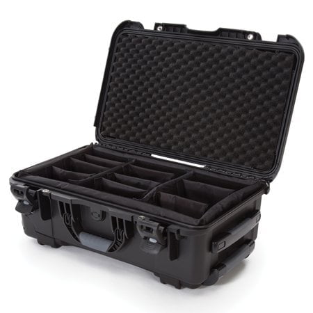 Nanuk Wheeled Series 935 Lightweight NK-7 Resin Waterproof Protective Case and Padded Divider - Black