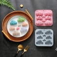 thumbnail image 3 of HomeLife 8-Cavity Cloud Silicone Soap Mold Non-sticky Food Grade DIY Candle Resin Plaster Chocolate Biscuit Cake Ice Mould, 3 of 13