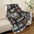 thumbnail image 3 of Son Birthday Gifts, Birthday Gift for Adult Son from Mom Dad, Best Son Ever Gifts, Gifts for Grown Son, Father Mother to Son Gifts, to My Son Gift Ideas Throw Blanket 60"X 50", 3 of 6