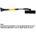thumbnail image 2 of Ice Scraper Car Snow Brush Retractable Snow Remover Shovel with Foam Grip for Windshield Blue, 2 of 8
