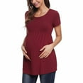 thumbnail image 6 of zttd women's care tops maternity shirts maternity care tops short sleeve breastfeeding clothes, 6 of 6